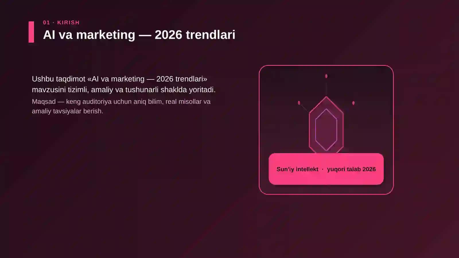 AI va marketing — 2026 trendlari 3