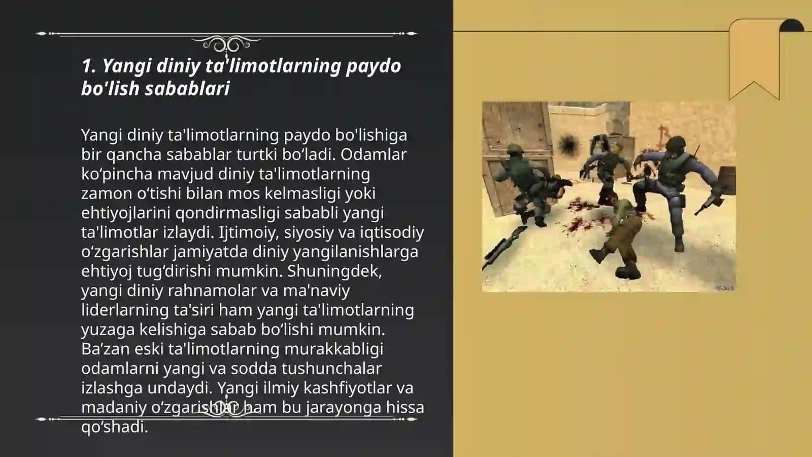 Ròziyeva Shahloning dinshunoslik fanidan tayyorlagan slayd 3