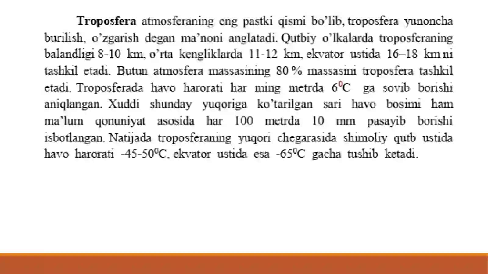 Yerning havo qobig’ini o’qitishda, geografik kuzatuvlar olib borishda masalava mashqlardan foydalanish usuli 3