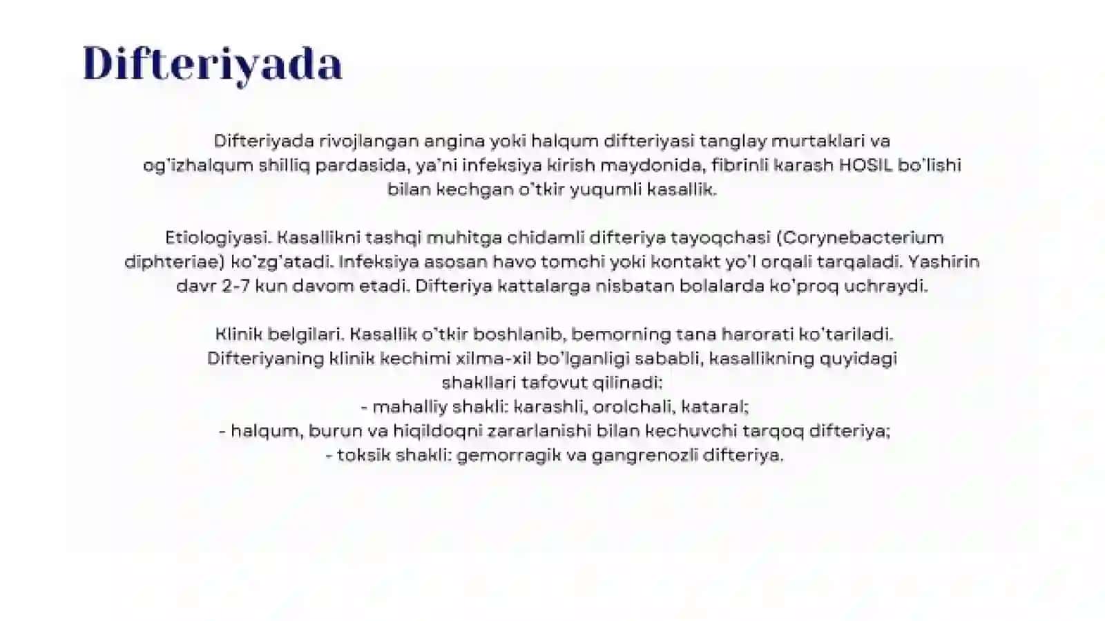 Yuqumli kasalliklarda rivojlangan anginalar 3