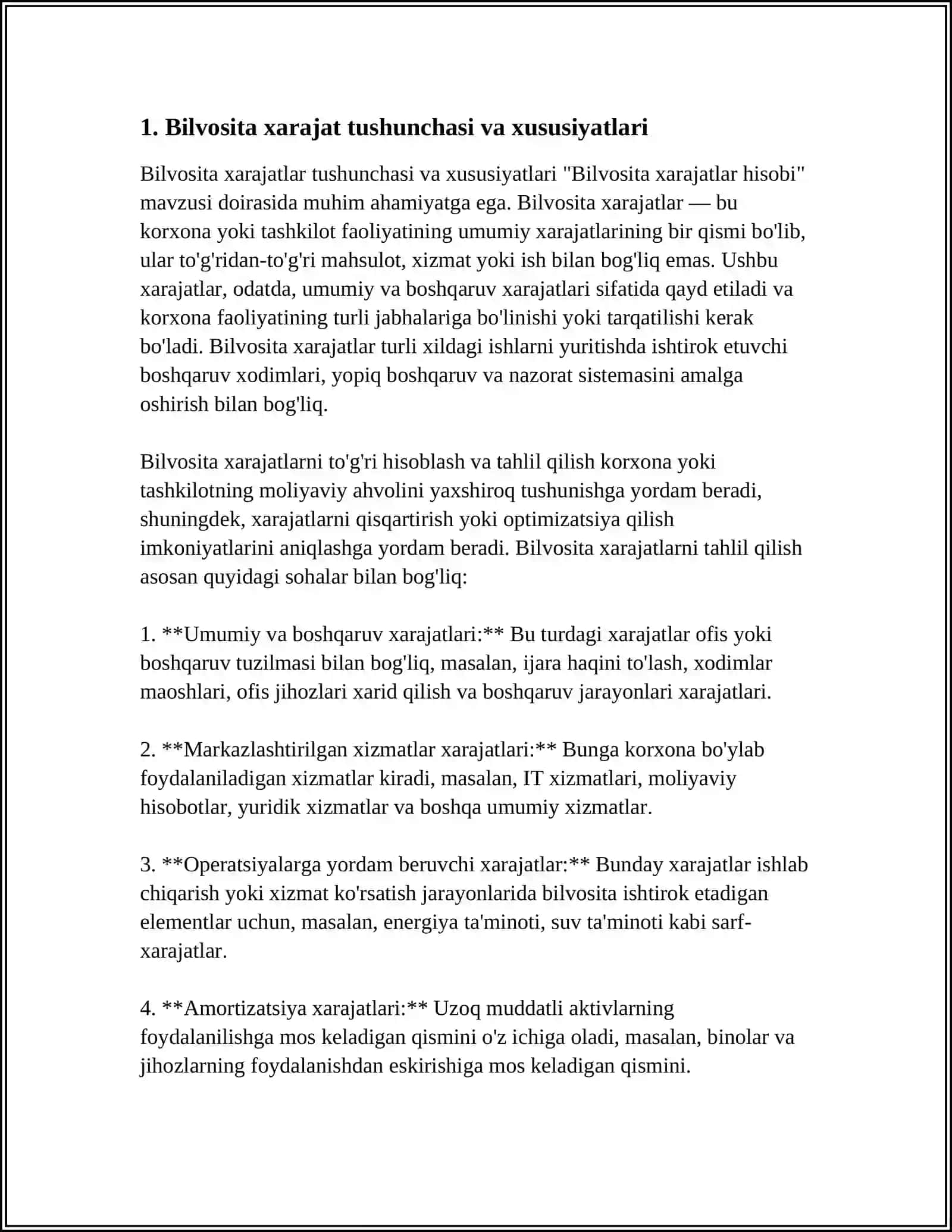 BILVOSITA XARAJATLAR HISOBI 3