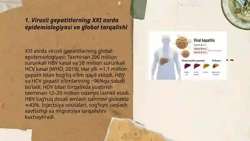 Virusli gepatitlar XXI asr tibbiyotida dolzarb muammo sifatida 3