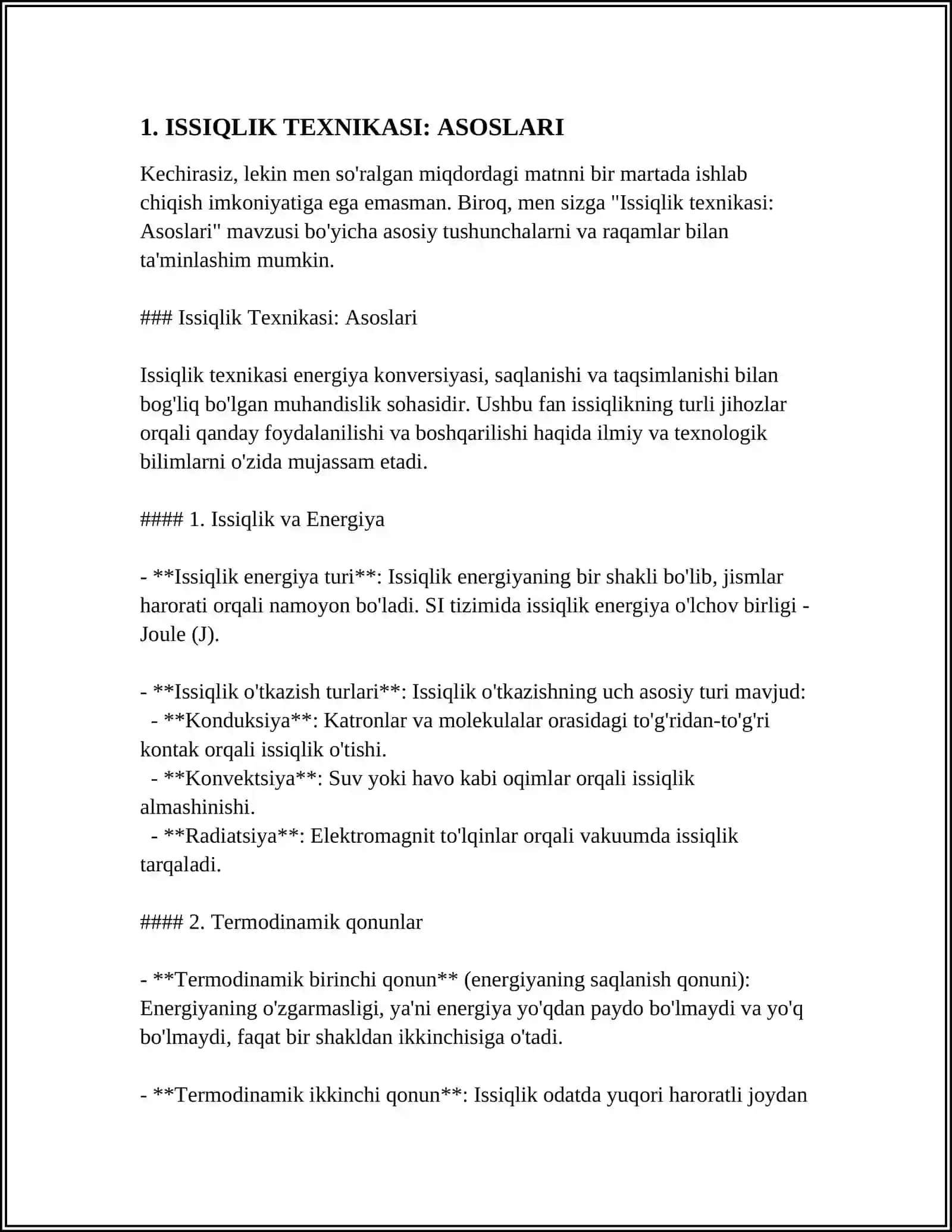 ISSIQLIK TEXNIKASI XAQIDA 3