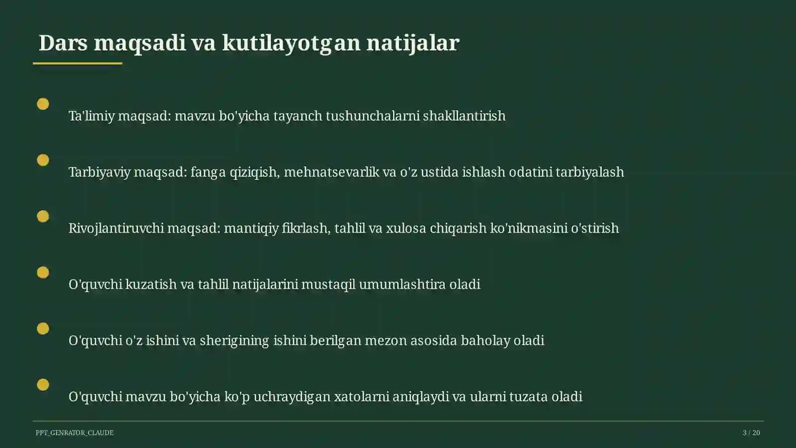 Sinf soati va tarbiyaviy tadbirlar 3