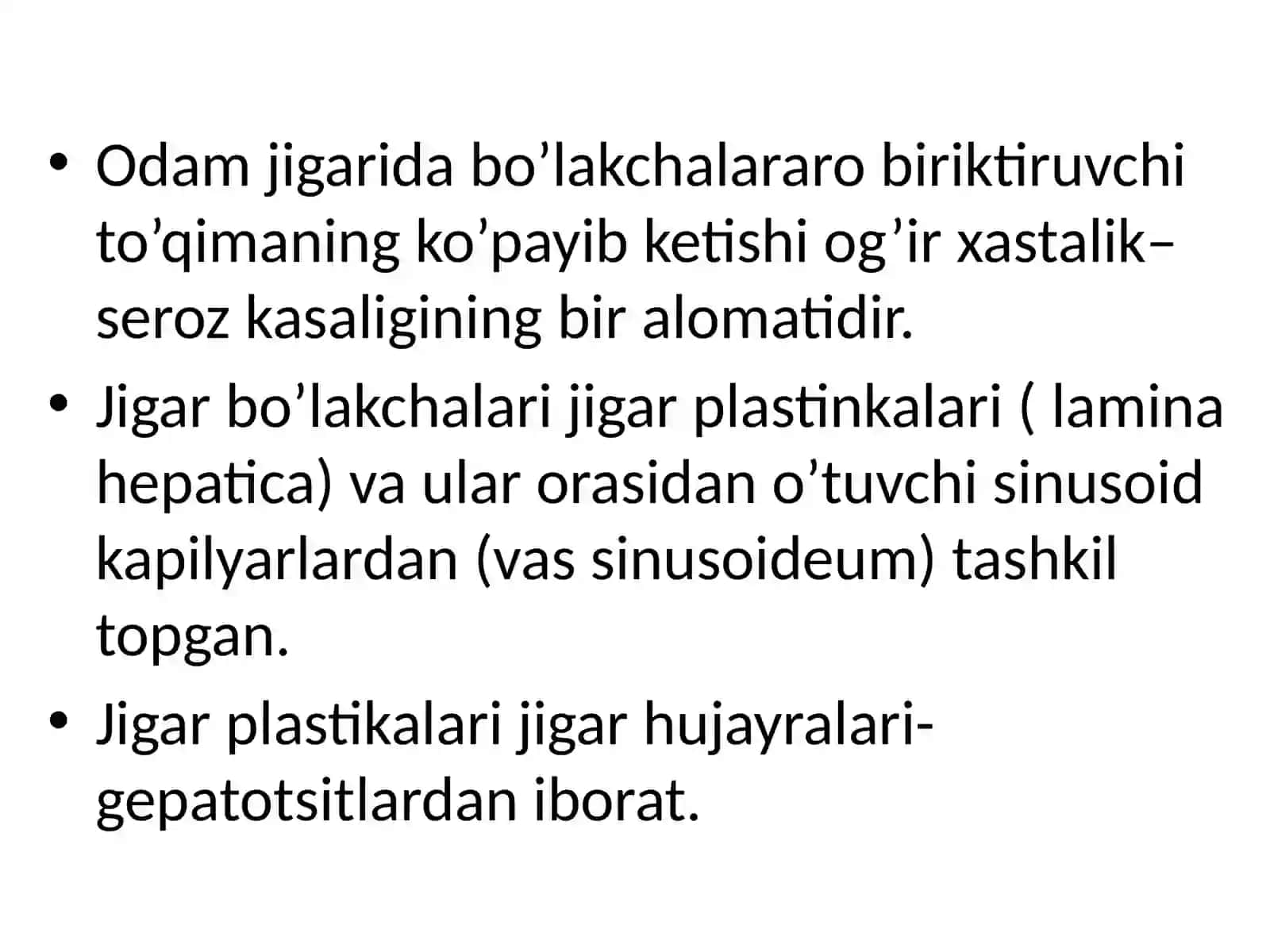 Jigar gistalogiyasi 3