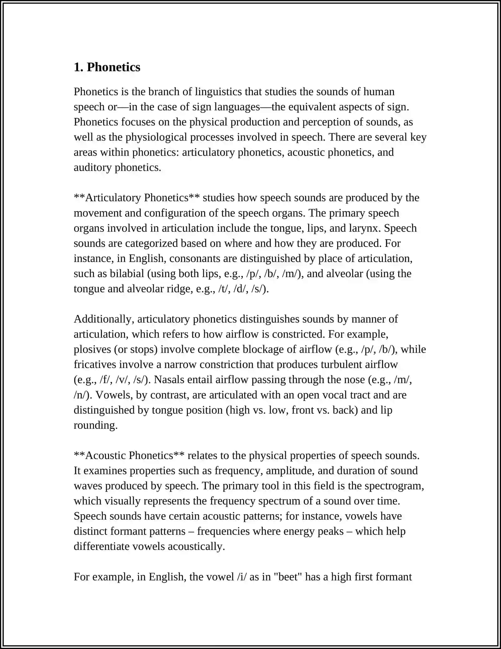 THE SYSTEMATIC STRUCTURE OF LANGUAGE 3