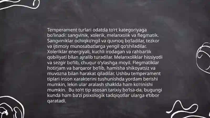 Temperament 3