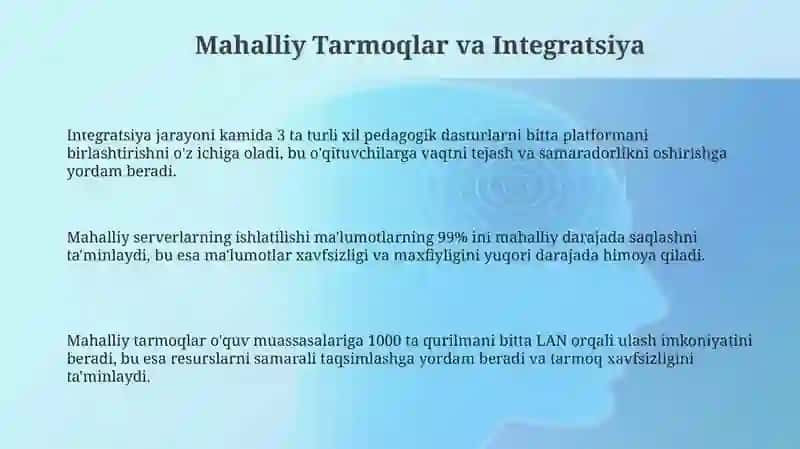 Pedagokik texnalogiyadan lokal va xususiy darajada foydalanish 3
