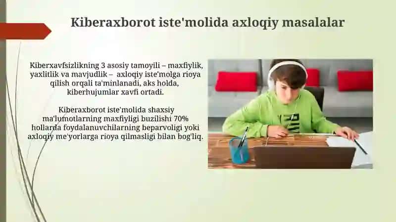 Kiberaxborot iste'moli madaniyati 3