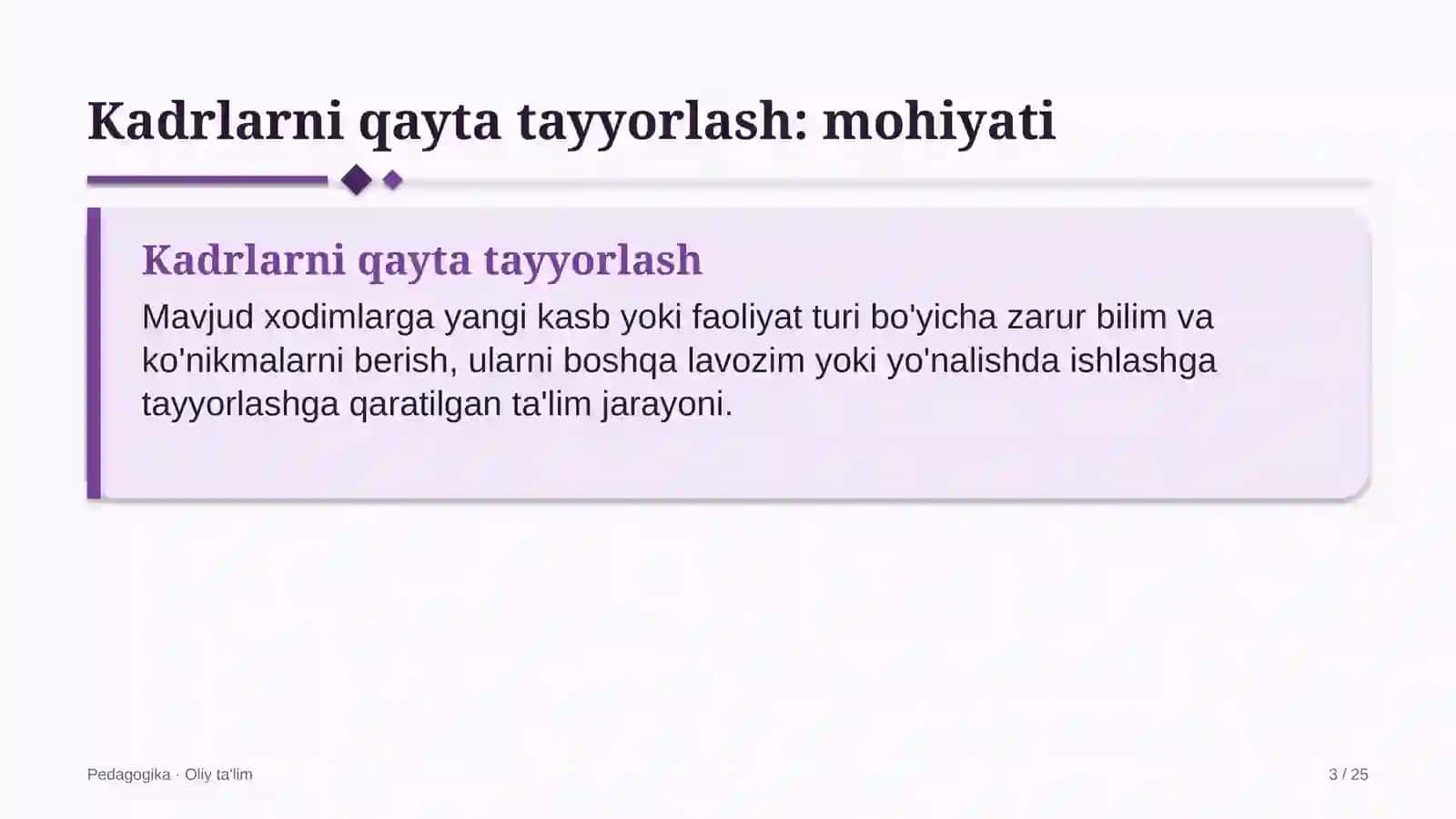 organik dehqonchilikda kadrlarni qayta tayyorlash 6306 3