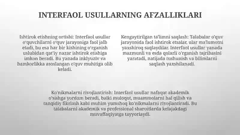 Sinfdagi texnologiya: hamkorlikni rag‘batlantiradi 3