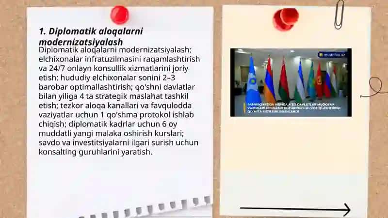 Diplomatik aloqalarni modernizatsiyalash 3