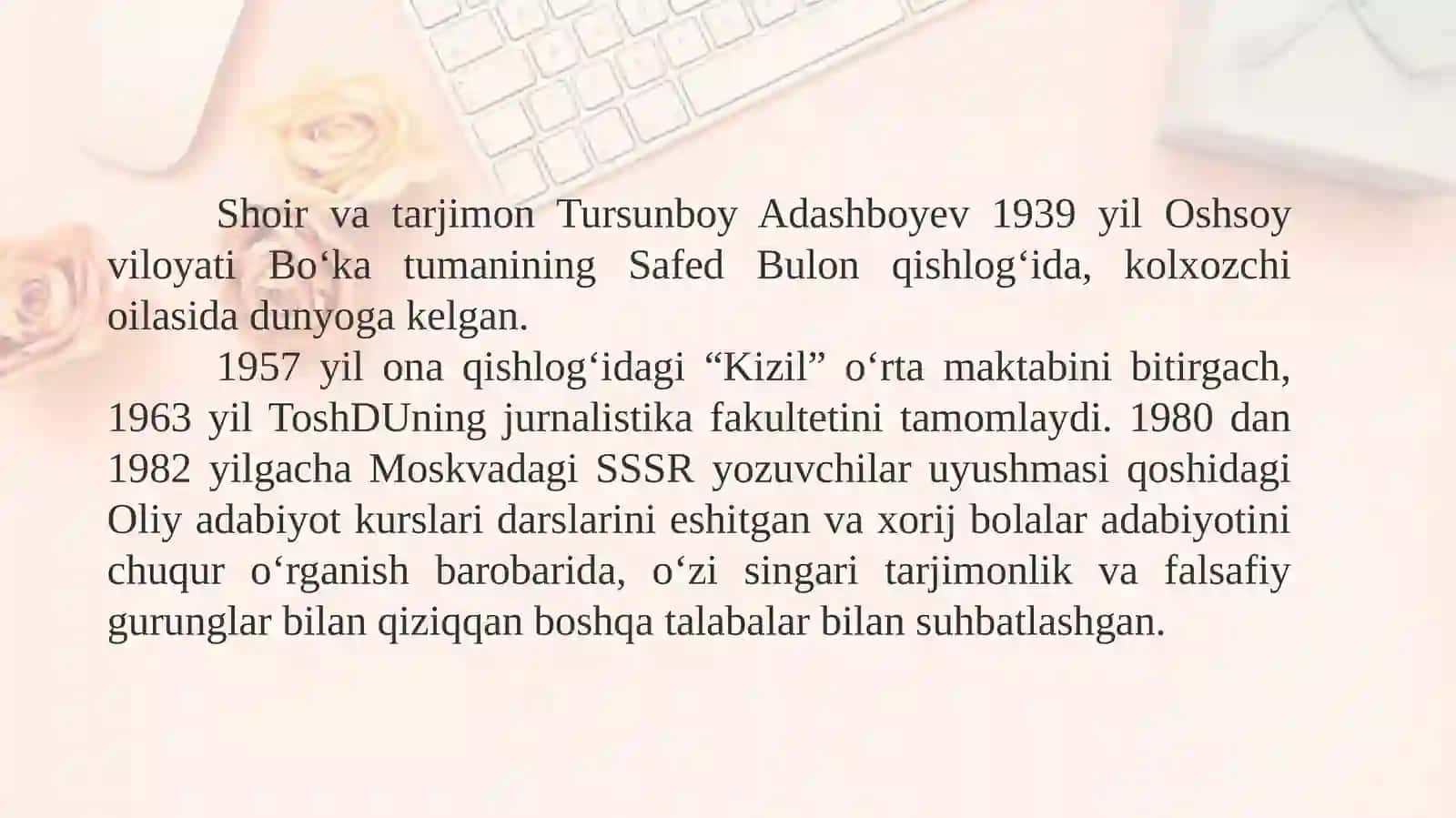Shoir Tursunboy Adashboyev hayoti va ijodi 3