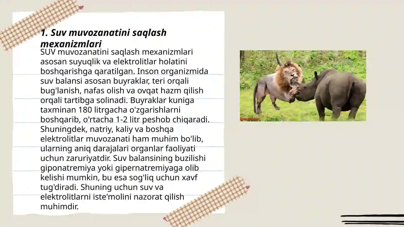 Suv,tuzlar va parchalanish mahsulotining so'rilish yo'li 3