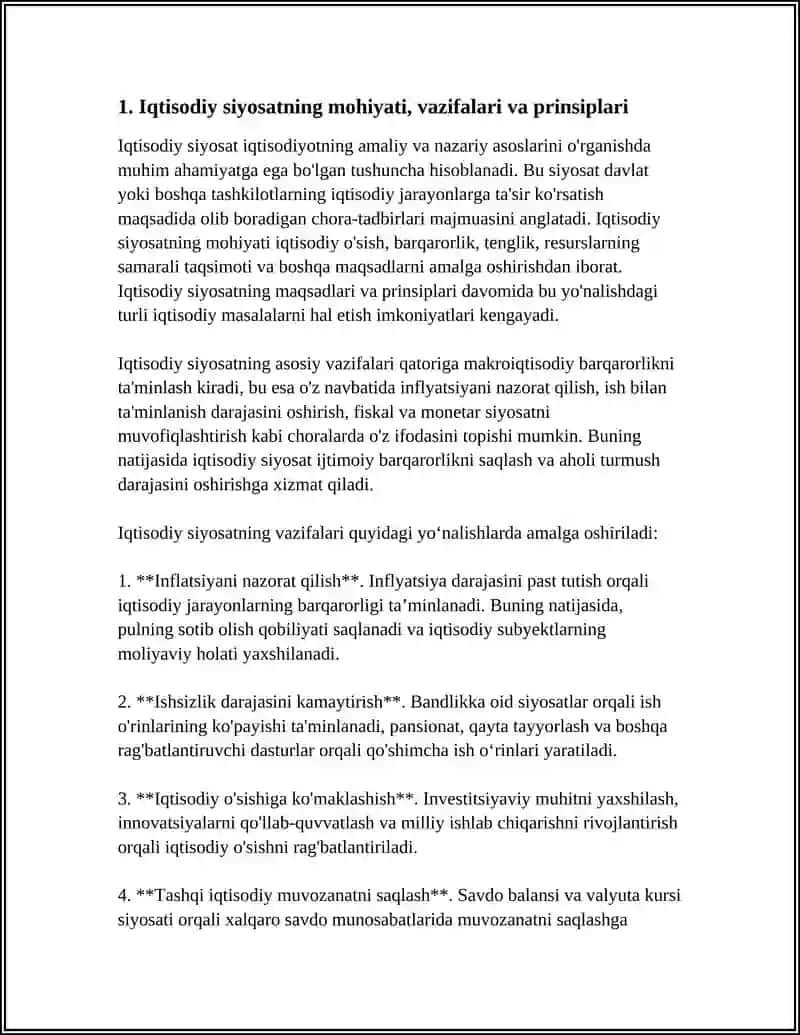 IQTISODIY SIYOSATNING NAZARIY ASOSLARI 3