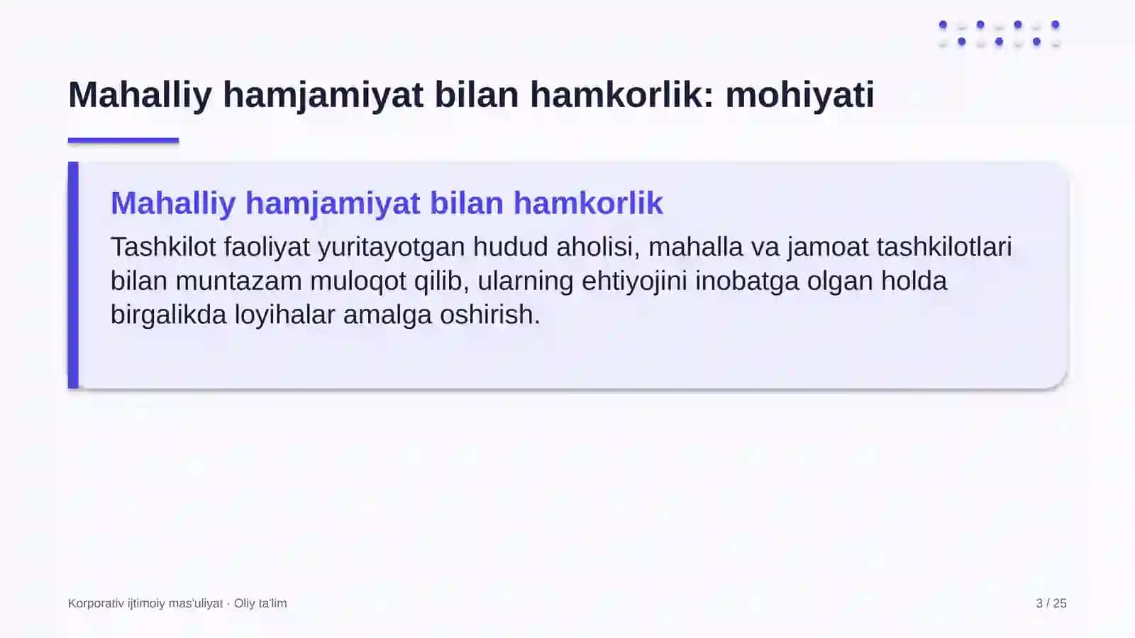 supermarketlar tarmog'ida mahalliy hamjamiyat bilan hamkorlik qilish 8899 3