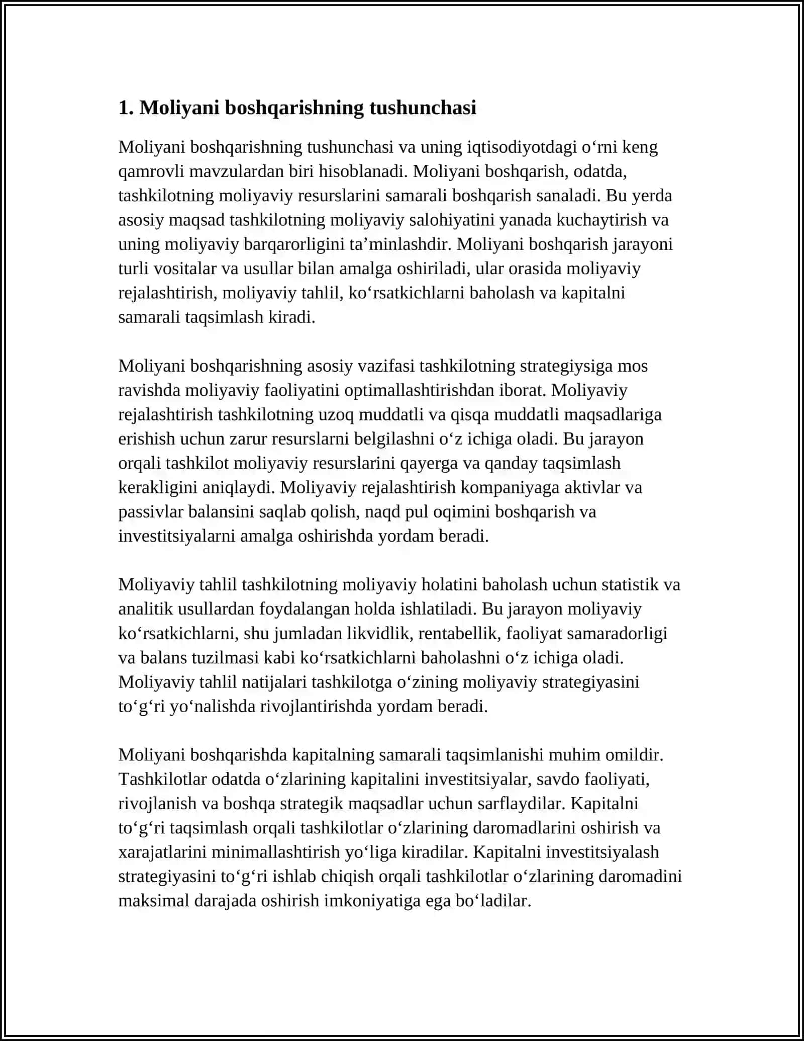 MOLYANI BOSHQARISHNING MOHIYATI ZARURIGI VA AHAMIYATI 3