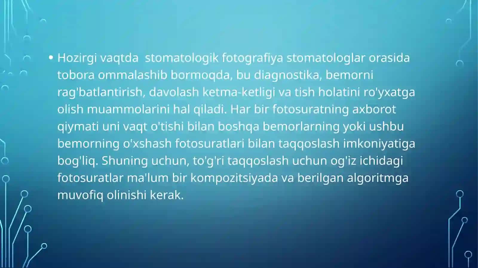 Fotografik tekshirish usullari 3
