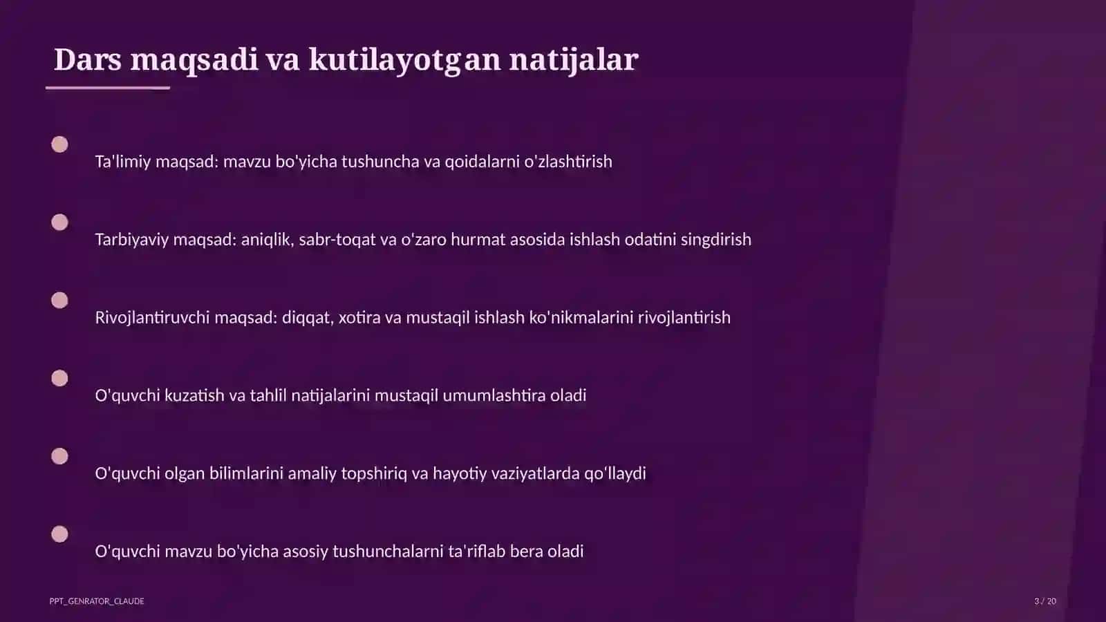 Ko'makchi, bog'lovchi va yuklamalar (7-sinf) 3