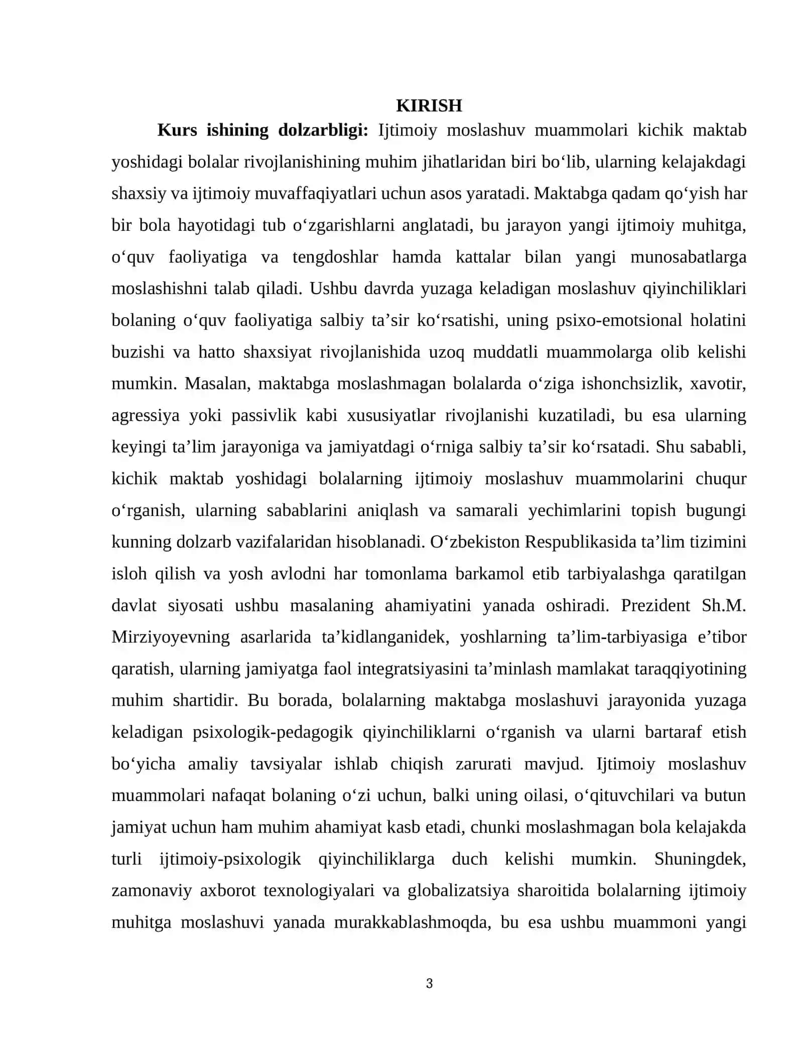 KICHIK MAKTAB YOSHIDAGI BOLALARNING IJTIMOIY MOSLASHUVI NAZARIY ASOSLARI VA XUSUSIYATLARI 3