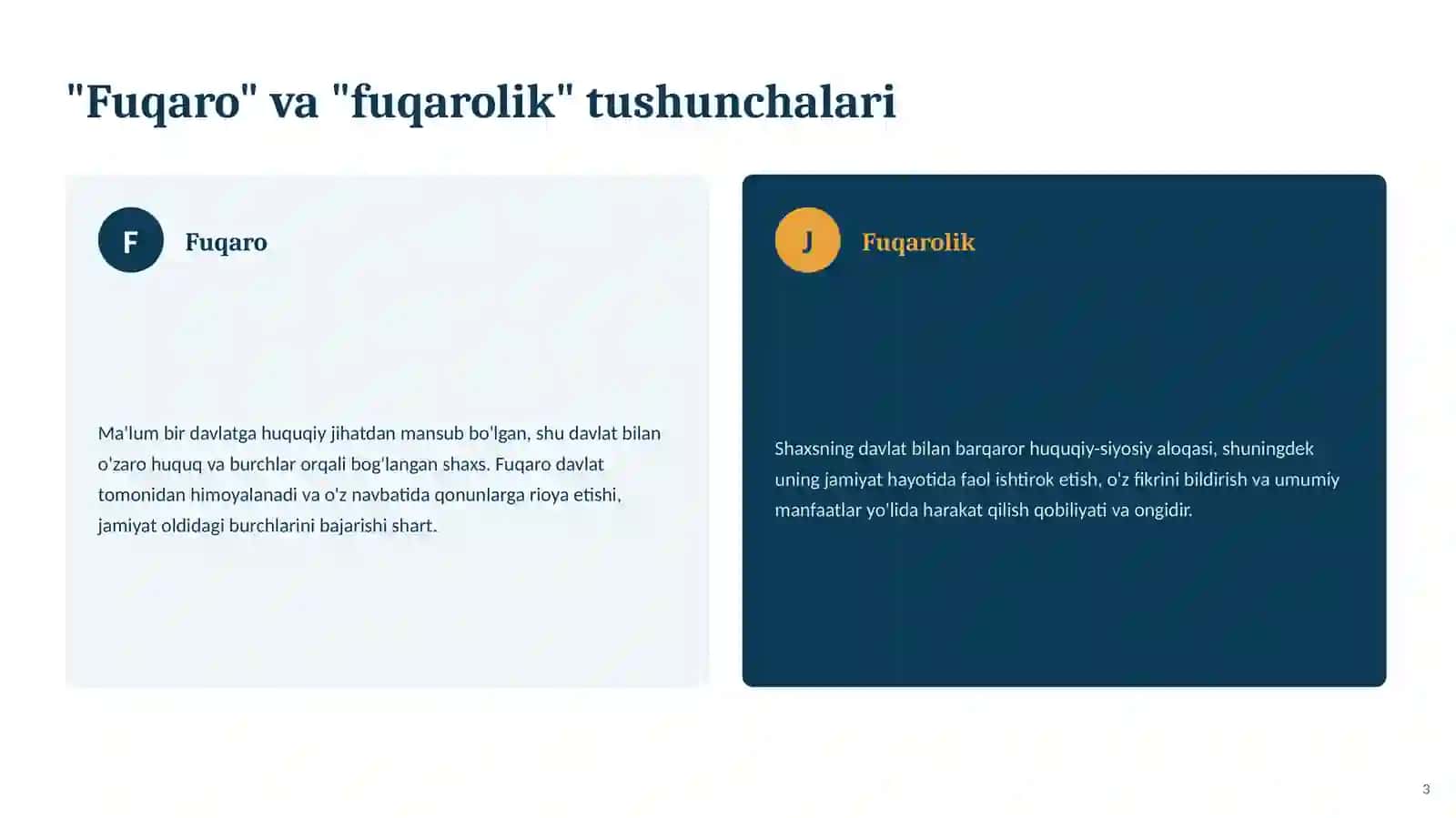 FUQAROLIK TARBIYASI 3