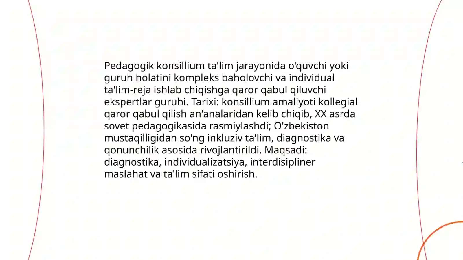 Pedagogik konsillium yoki ekspertlar metodi: mazmuni, mohiyati va qòllanilish tartibi 3