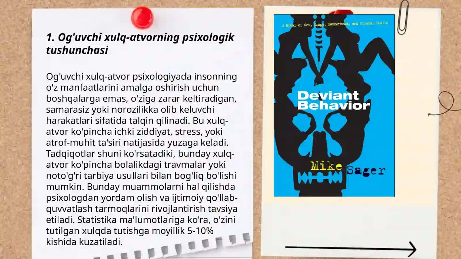 Ogʼuvchi xulq atvorning psixologik korreksiyasi 3