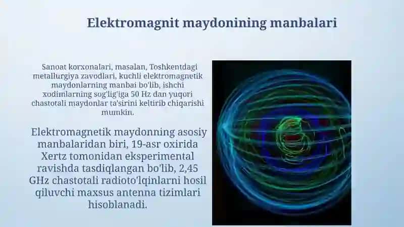 Elektromagnit maydon va uning xarakteristikalari 3