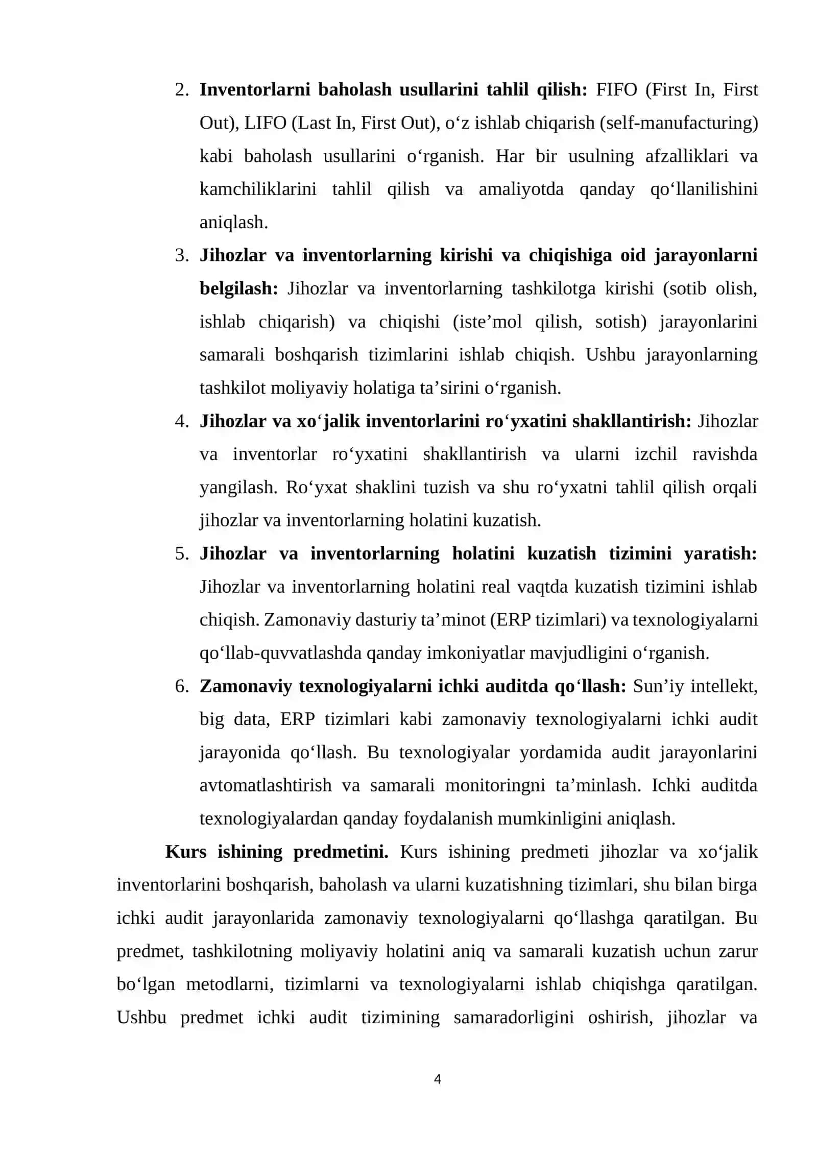 Sanoat korxonalarida jihozlar va xojalik inventorlari 3