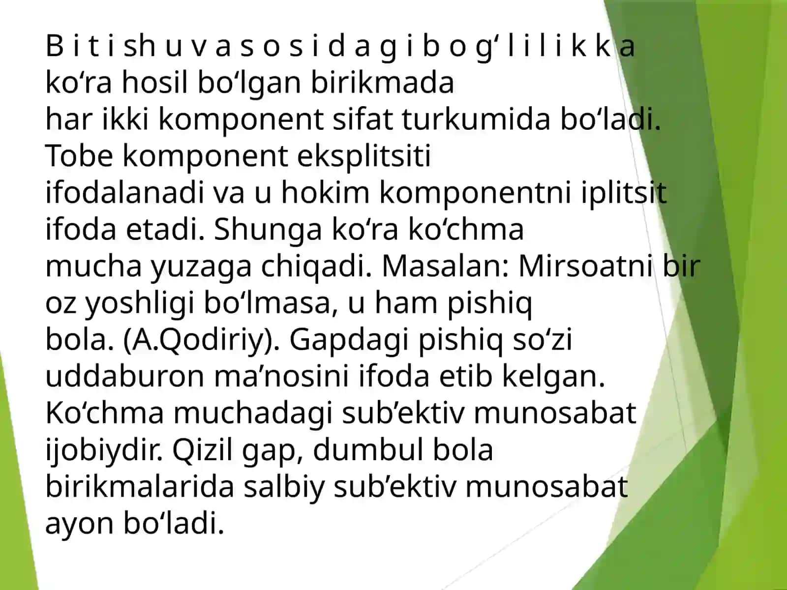Bitishuv asosidagi birikmalar 3