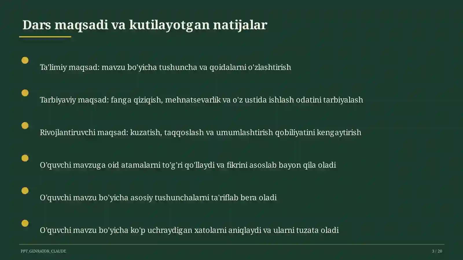Mustaqil O'zbekistonning davlat ramzlari va Konstitutsiyasi (11-sinf) 3