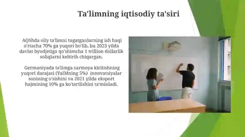 Rivojlangan xorijiy davlatlarda ta'lim tizimi 3