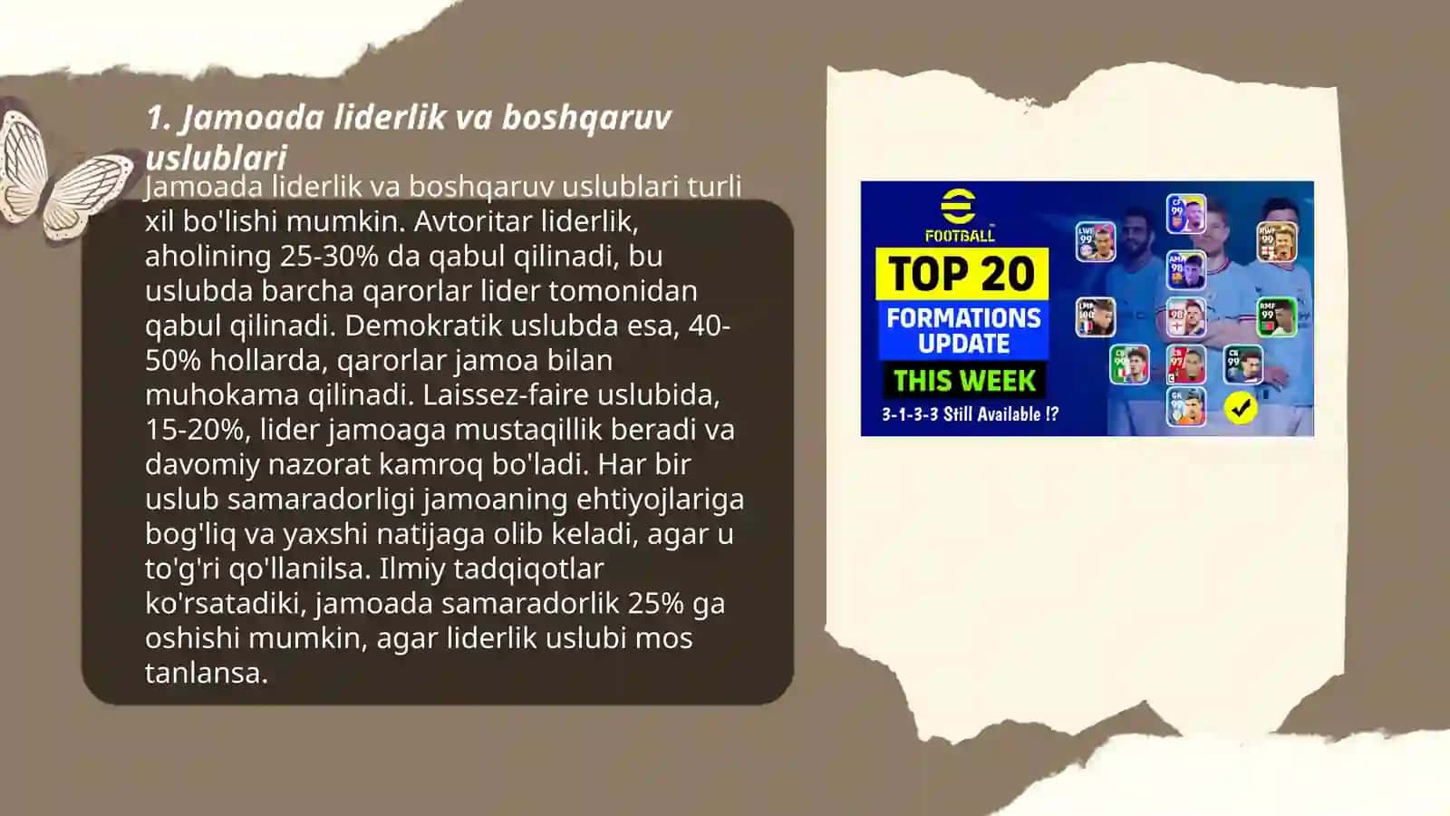 Jamoani shakllantirishning istiqbolli rejalari 3