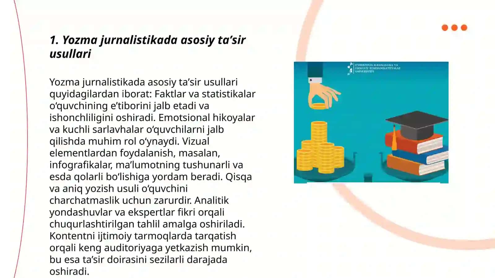 Jurnalistikada ta'sirchanlik va samaradorlik 3