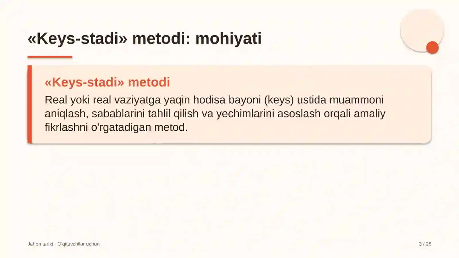 jahon tarixi darslarida keys stadi metodidan foydalanish 8244 3