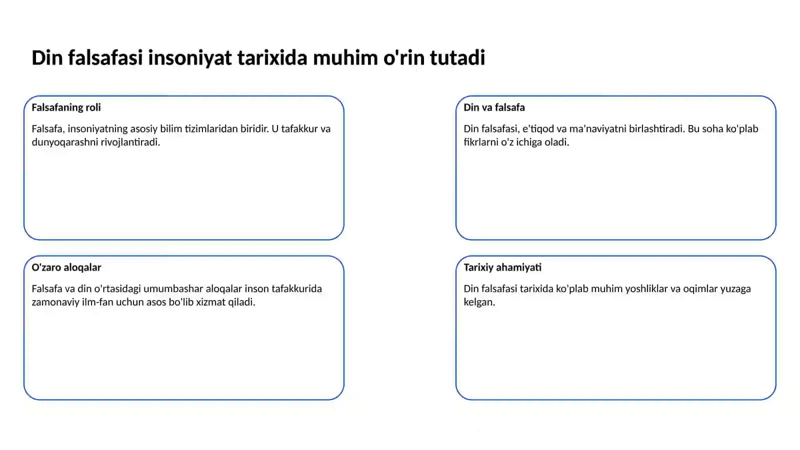 Din, dinshunoslik, din falsafasi, teologiya, xudojòylik, diniy e'tiqod, aqida, ilohiyat tushunchalarining mohiyati 3