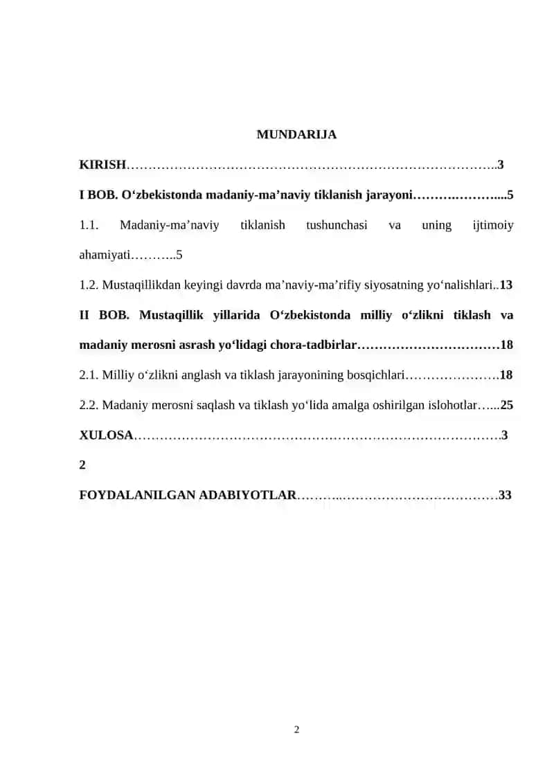 O‘ZBEKISTONDA MILLIY O‘ZLIKNI TIKLASH VA MADANIY MEROSNI SAQLASH 3