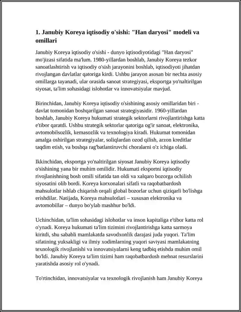 JANUBIY KOREYQ IQTISODIYOTI VA INSON KAPITAL MODELI 3