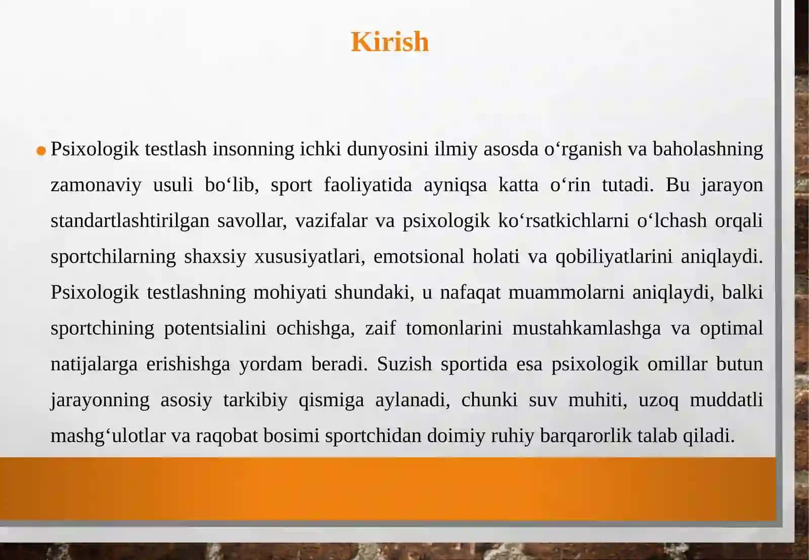 Psixologik testlash 3