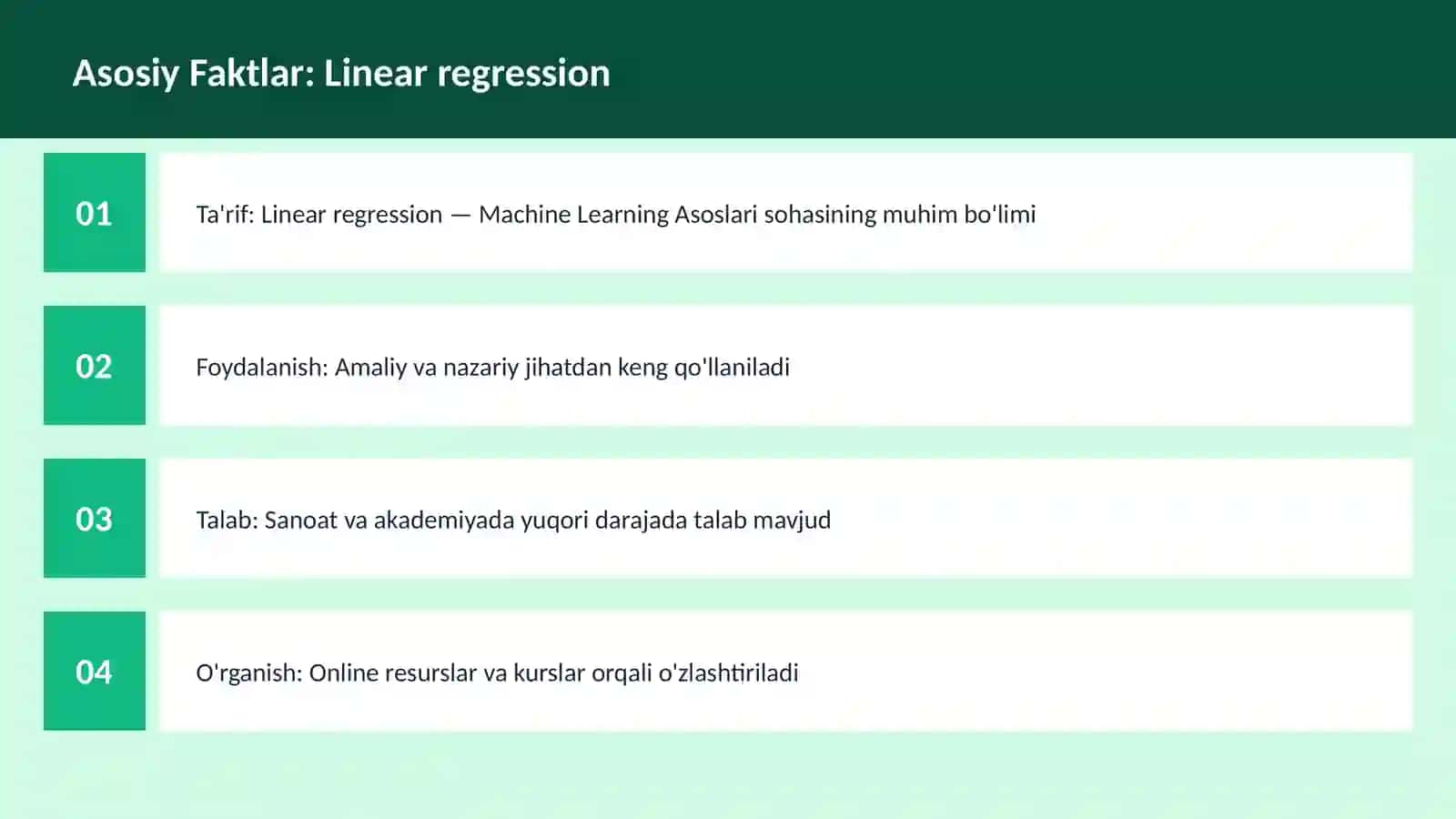AI | MACHINE LEARNING ASOSLARI 3
