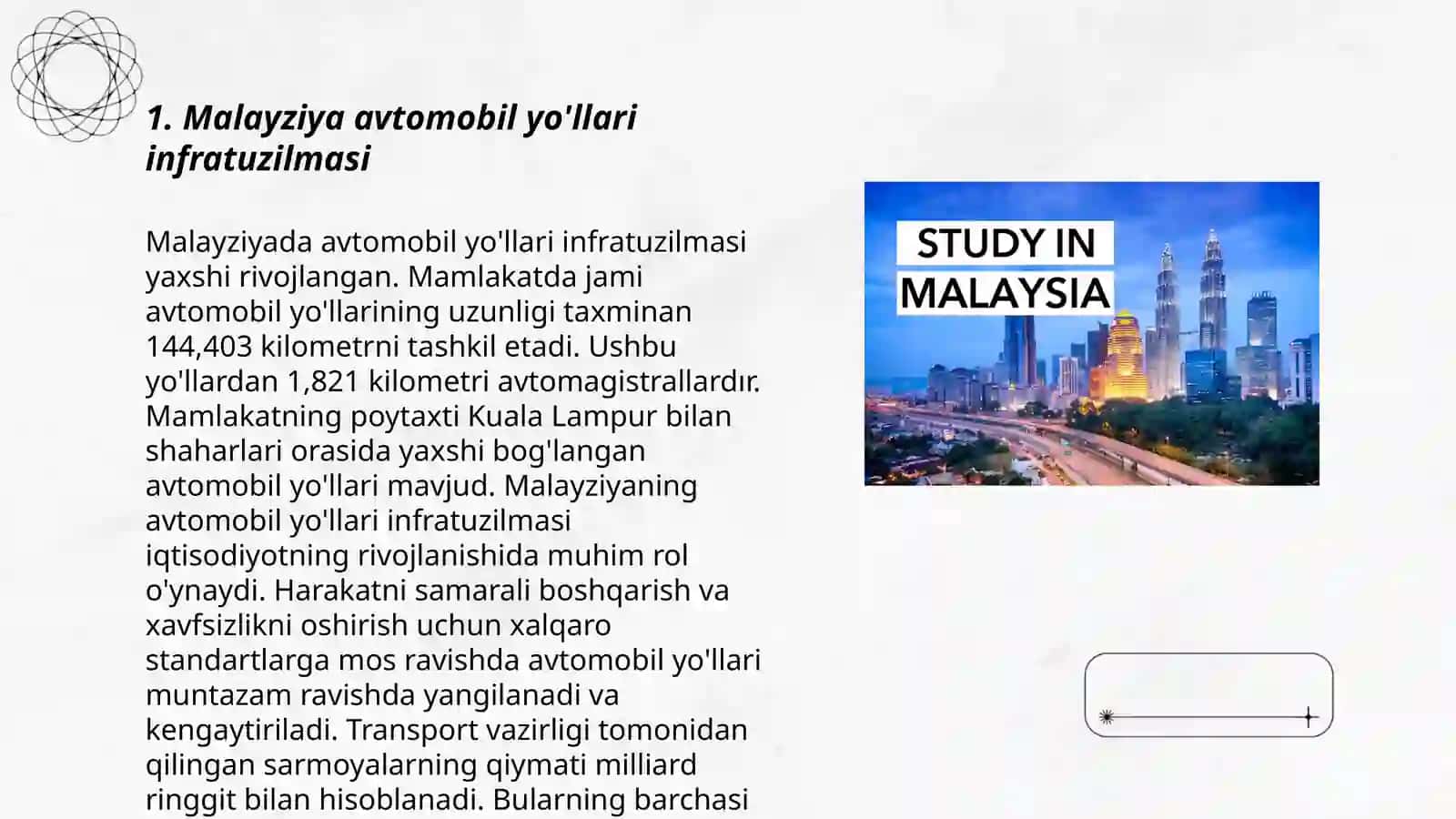 Malayziya transporti 3