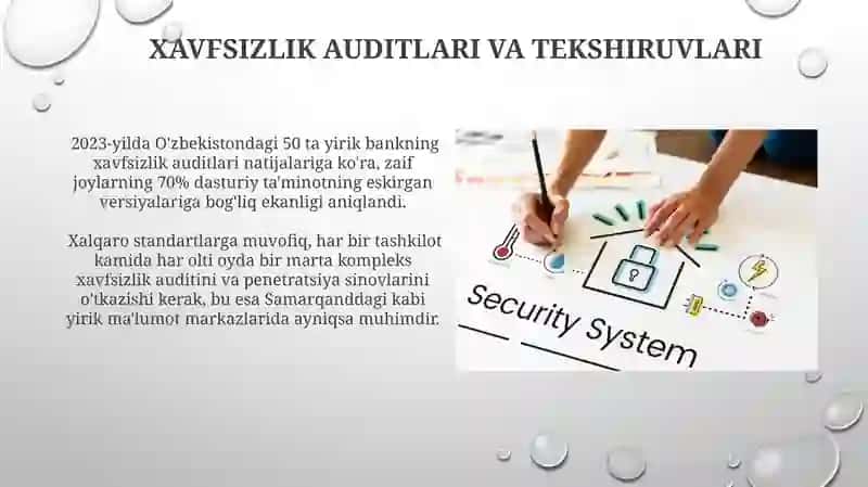 Axborotlar himoyasi. Himoyalashning texnik va dasturiy vositalari 3
