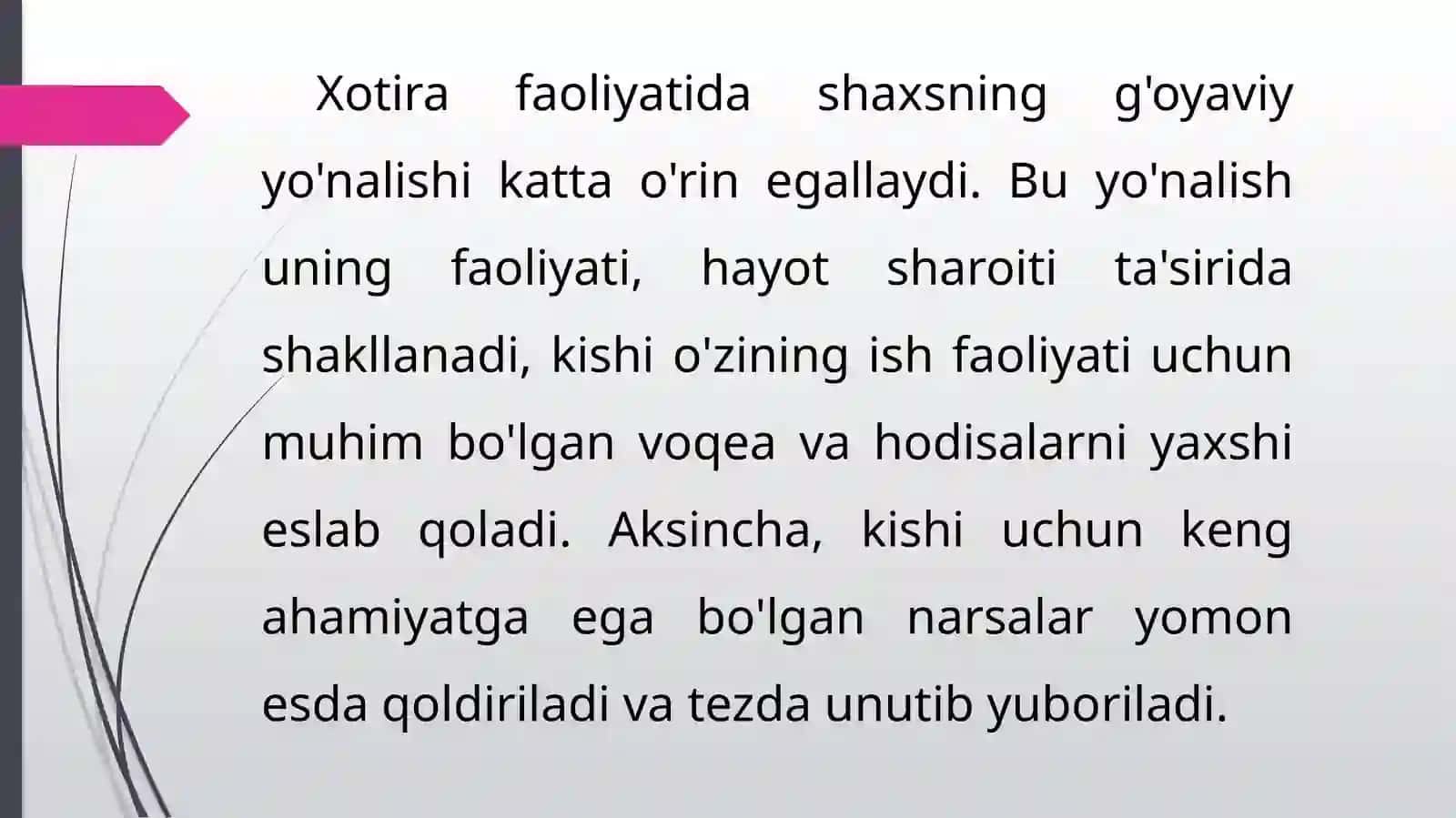 Xotiranirivojlantirishningpsixolagikusullari 3