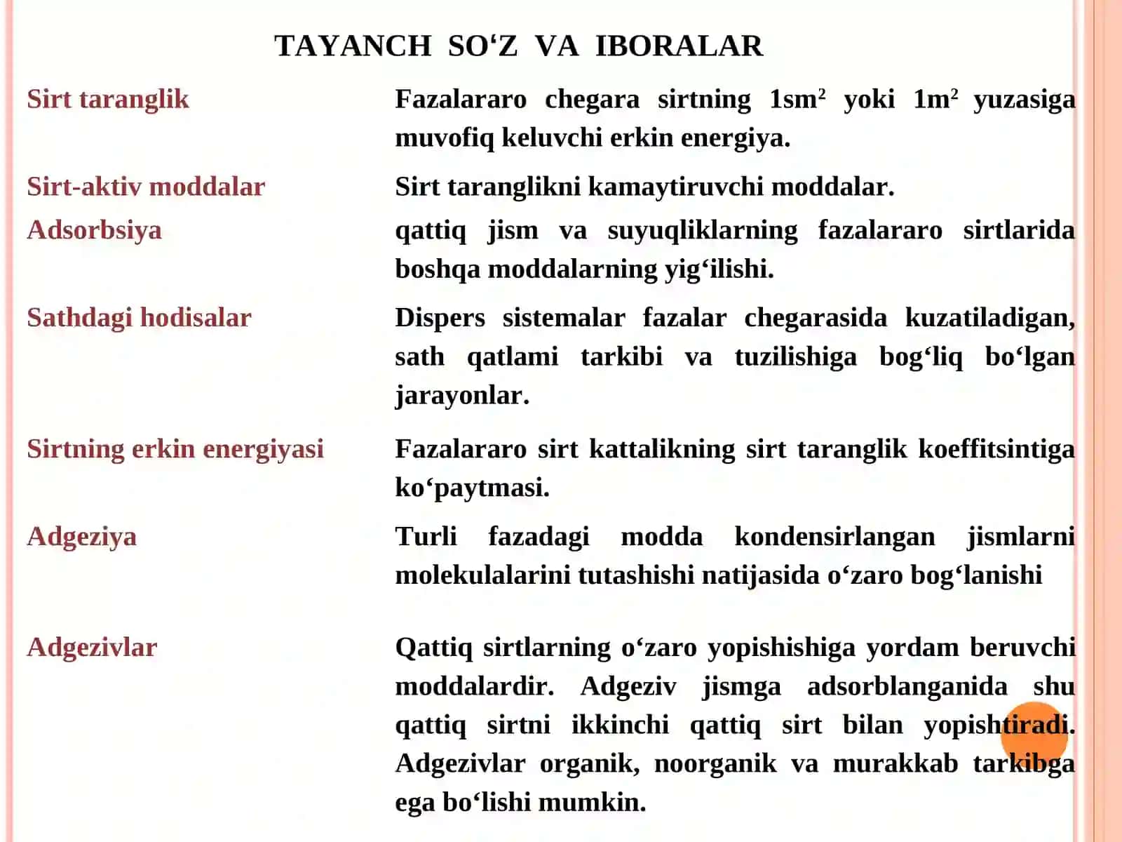 Sirt taranglik 3