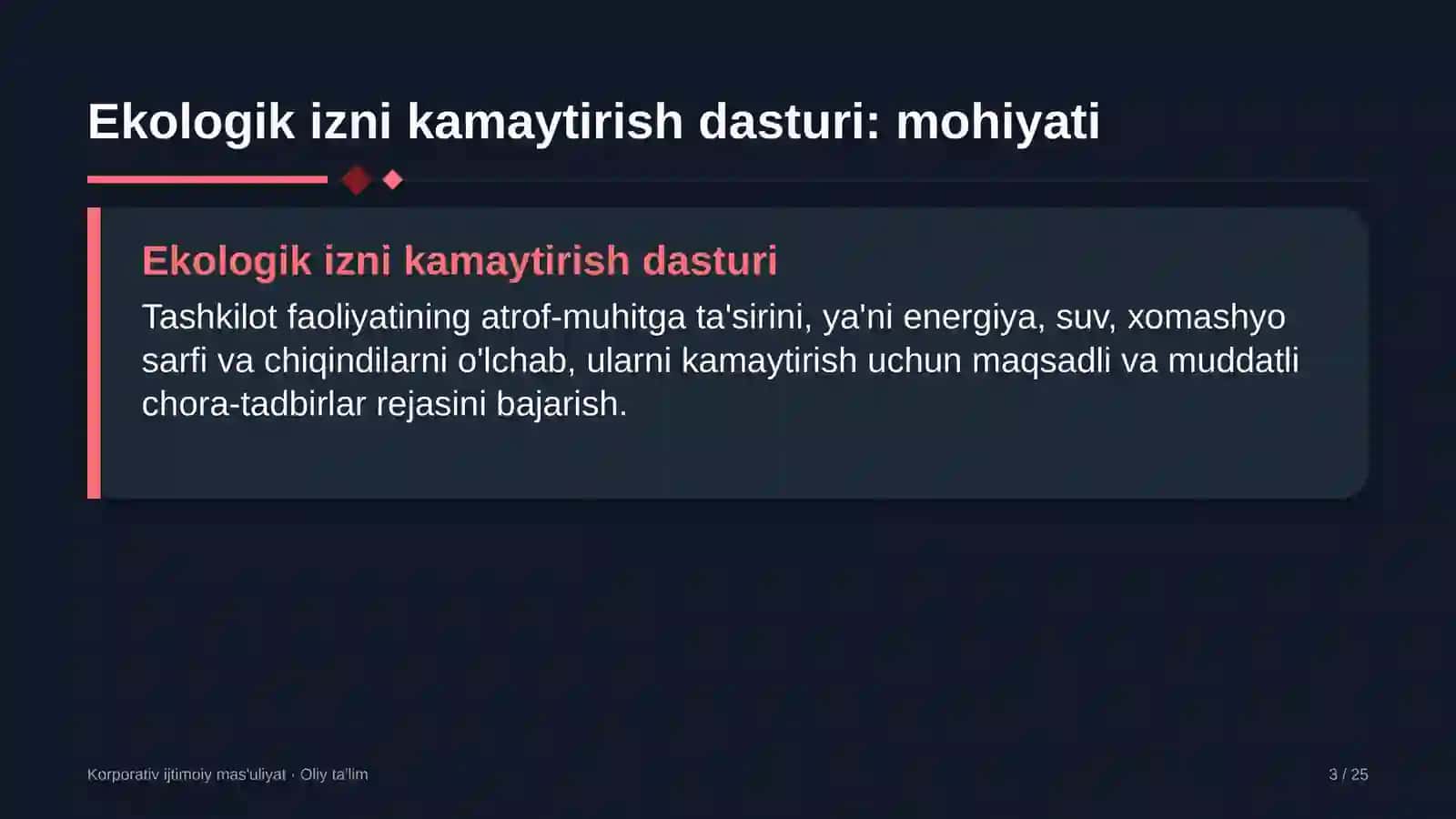 qozonxonalarda ekologik izni kamaytirish dasturini amalga oshirish 9682 3