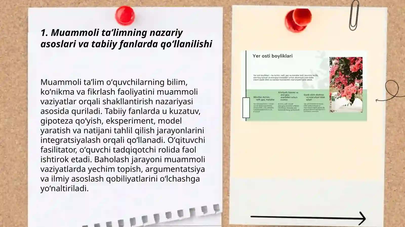 Tabiiy fanlar taʼlimida turli uslublardan foydalanish 3