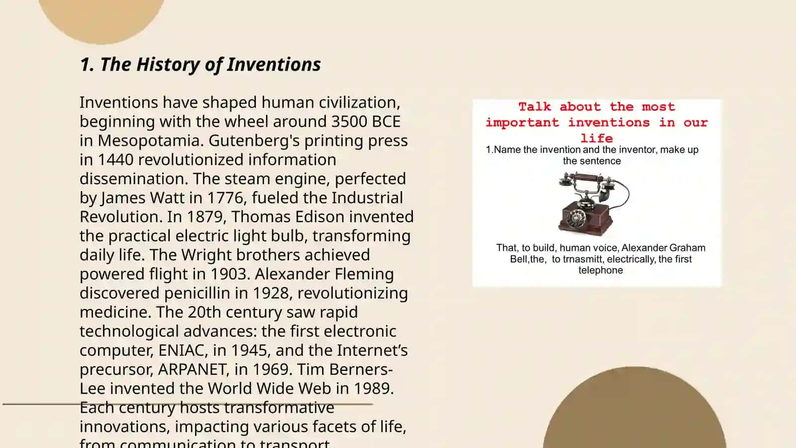 Inventions 3