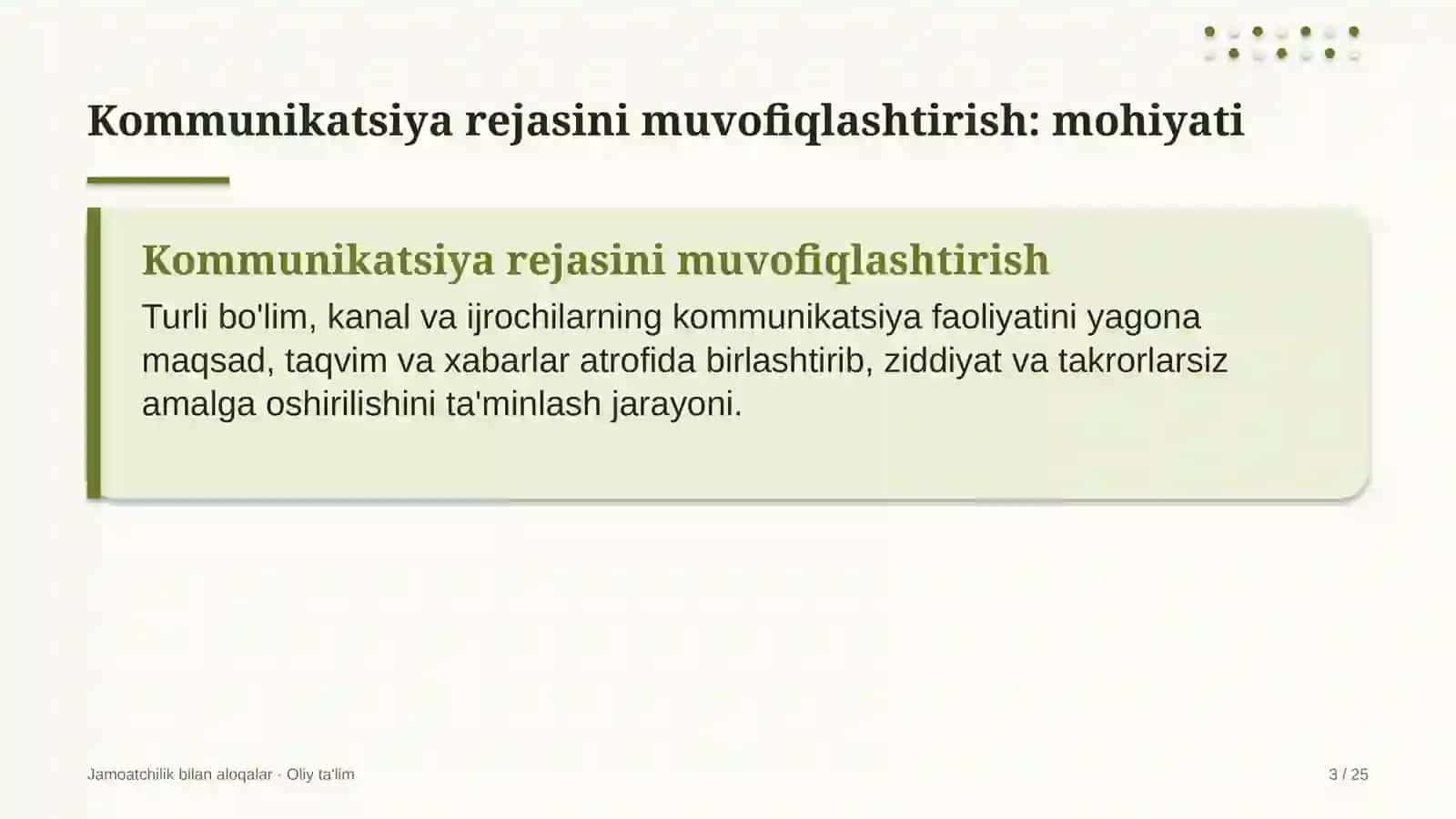 Bolalar nashrlarida kommunikatsiya rejasini muvofiqlashtirish 3