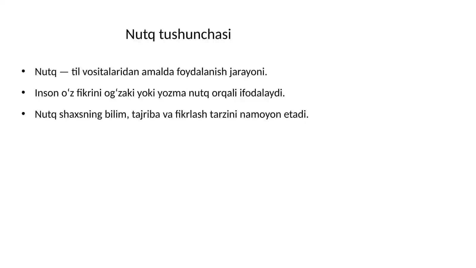Til va nutq munosabatlari — PPTX prezentatsiya 3