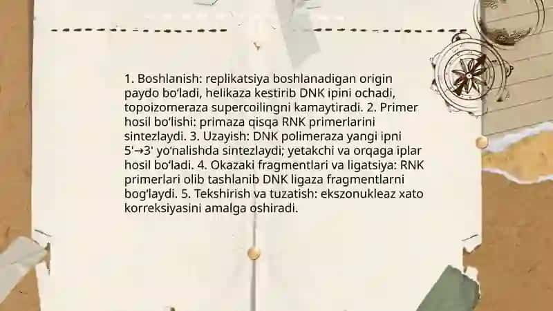 DNK replikatsiyasi 3
